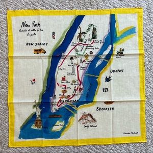 Super cool scarf of New York - purchased from Sezane